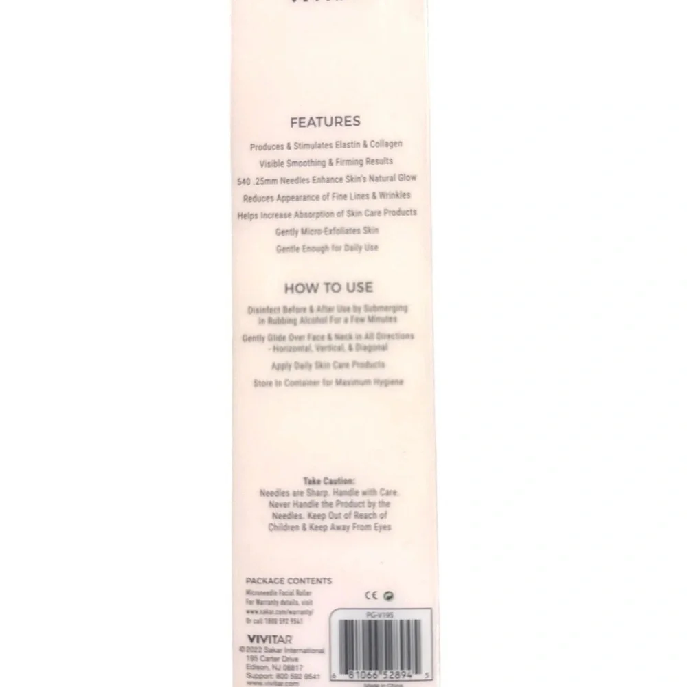 🌵 3/$15 Vivitar .25 mm Microneedle Facial Roller ( see description)